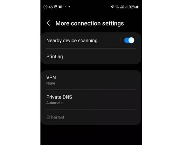 Android Настройка VPN