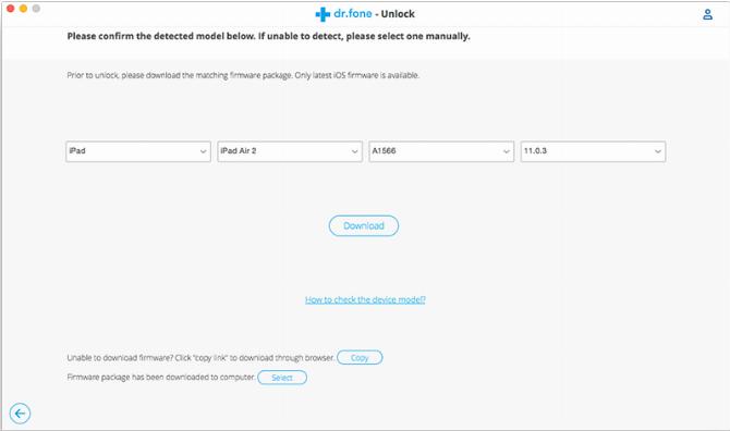 проверить информацию, чтобы разблокировать iphone без пароля