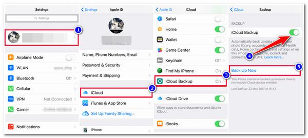 Резервное копирование iCloud Заметки Старый iPhone