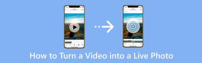 Превратите видео в живое фото