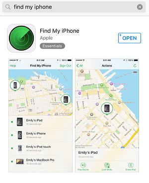 скачать Find My iPhone в App Store